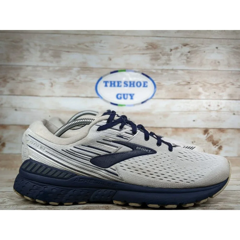 BROOKS ADRENALINE MEN'S SIZE 11 BLUE COLOR MESH MATERIAL ATHLETIC SNEAKER'S